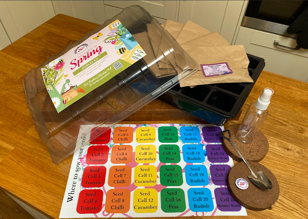 Advent of Spring seed kit - Edibles